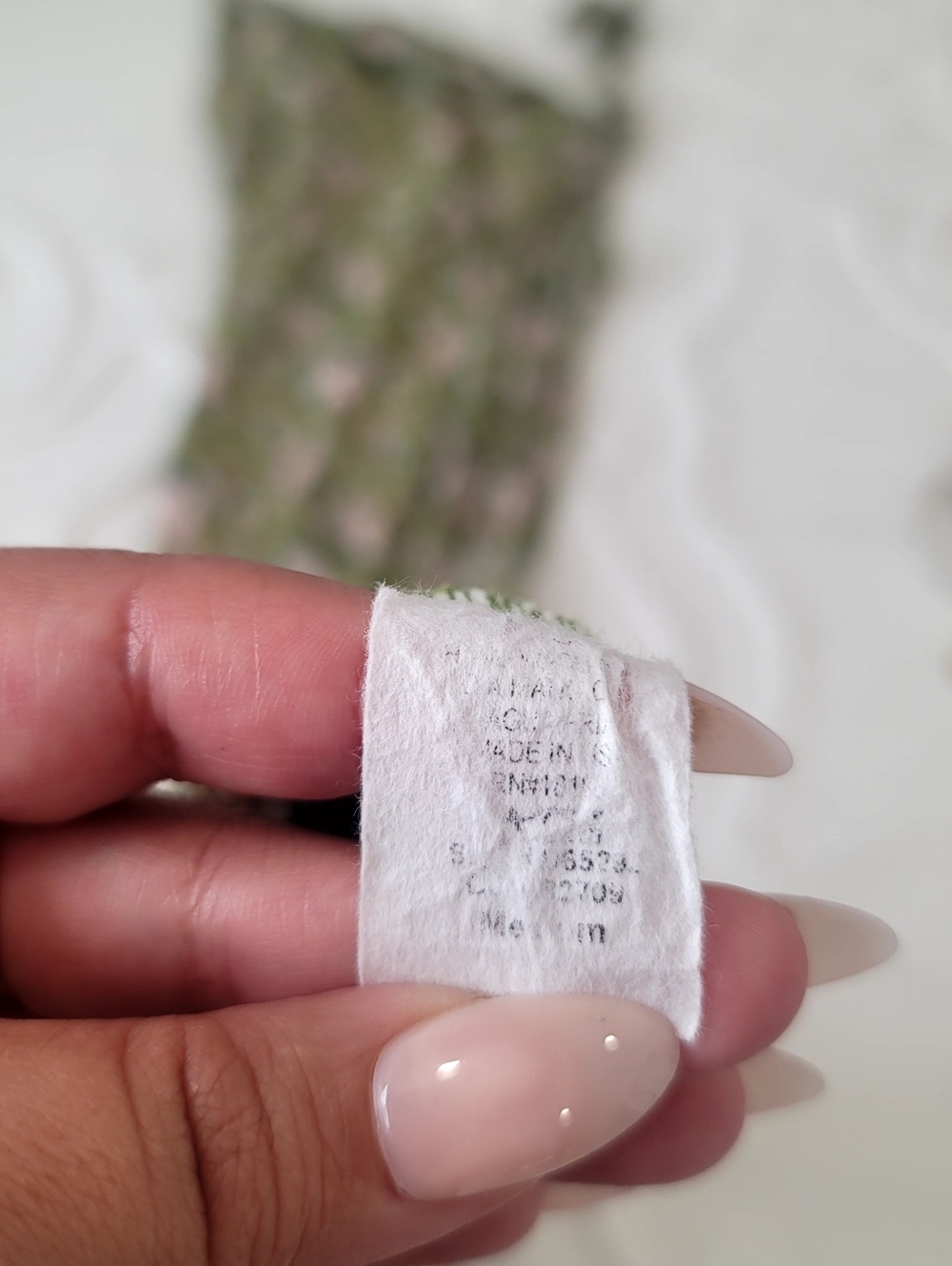 Miss Lola Green Floral Cowl Neck Maxi Dress - Cottagecore Boho - Medium - Picture 10 of 11